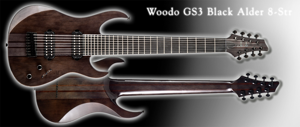 Woodo GS3 Black Alder 8-Str